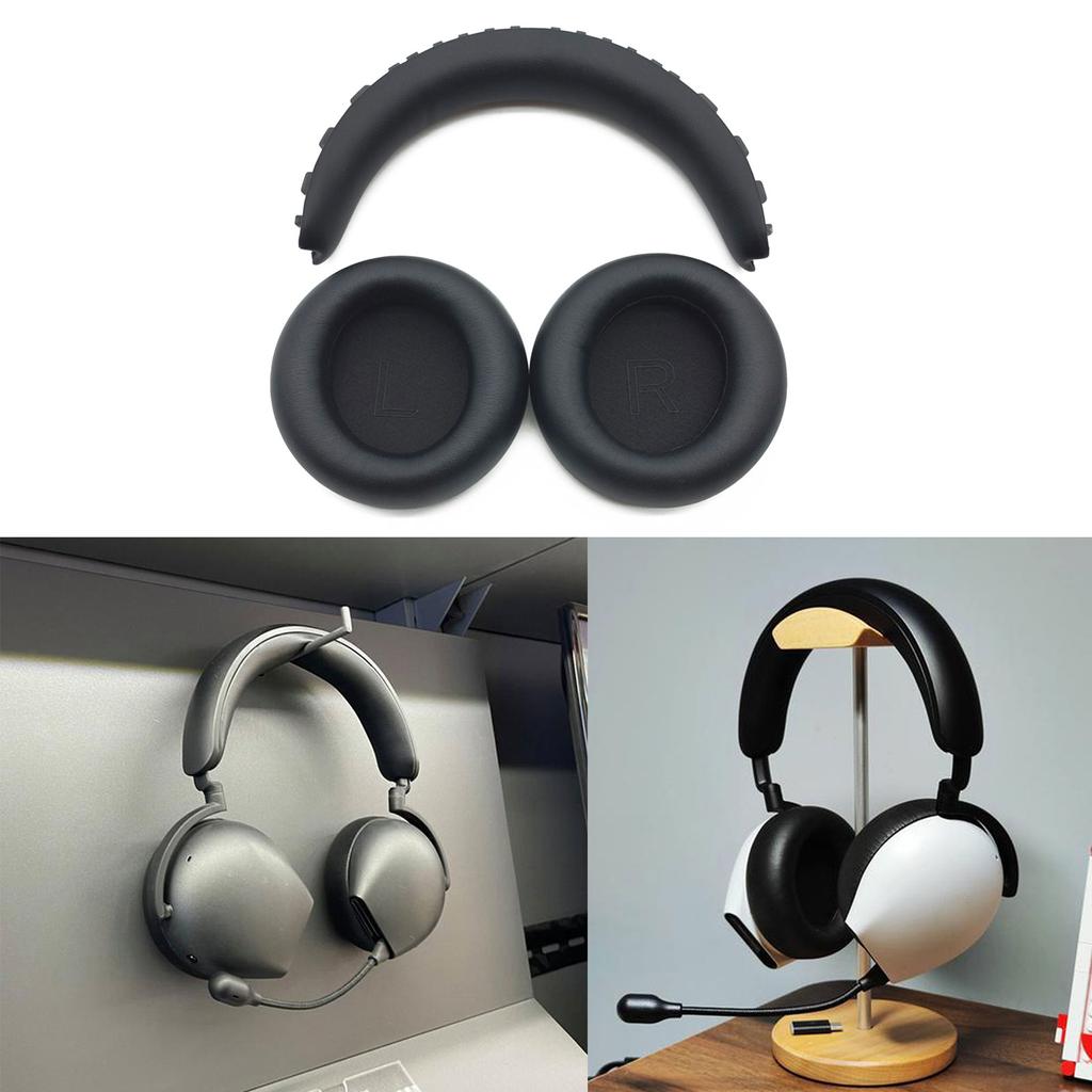 Earpads Ear Cushions Headband for Alienware AW920H Headphones Earpad Soft Foam Ear Pads Cushion