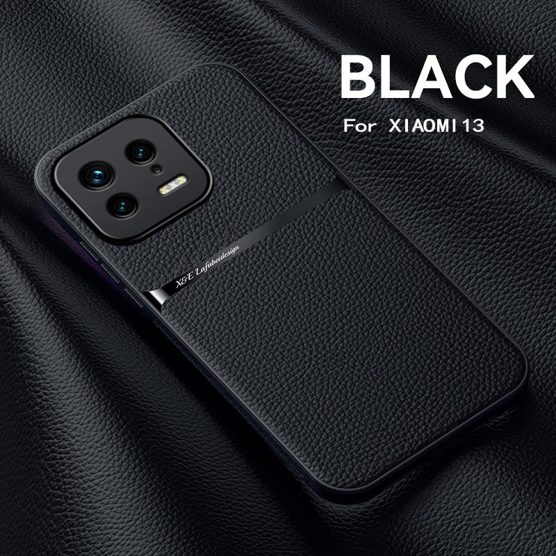 

Матовый магнитный кожаный чехол для Xiaomi 15 Pro 14 13T 13 12 11 11T 12S 12X Mi 11 Lite 5G NE Мягкая силиконовая задняя крышка Funda Mi 11T-11T Pro