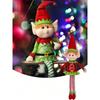 Christmas Naughty Elf Toy, Long Legged Naughty Girl Christmas Doll, Window Decoration Gift, Fun Holiday Decor for Kids
