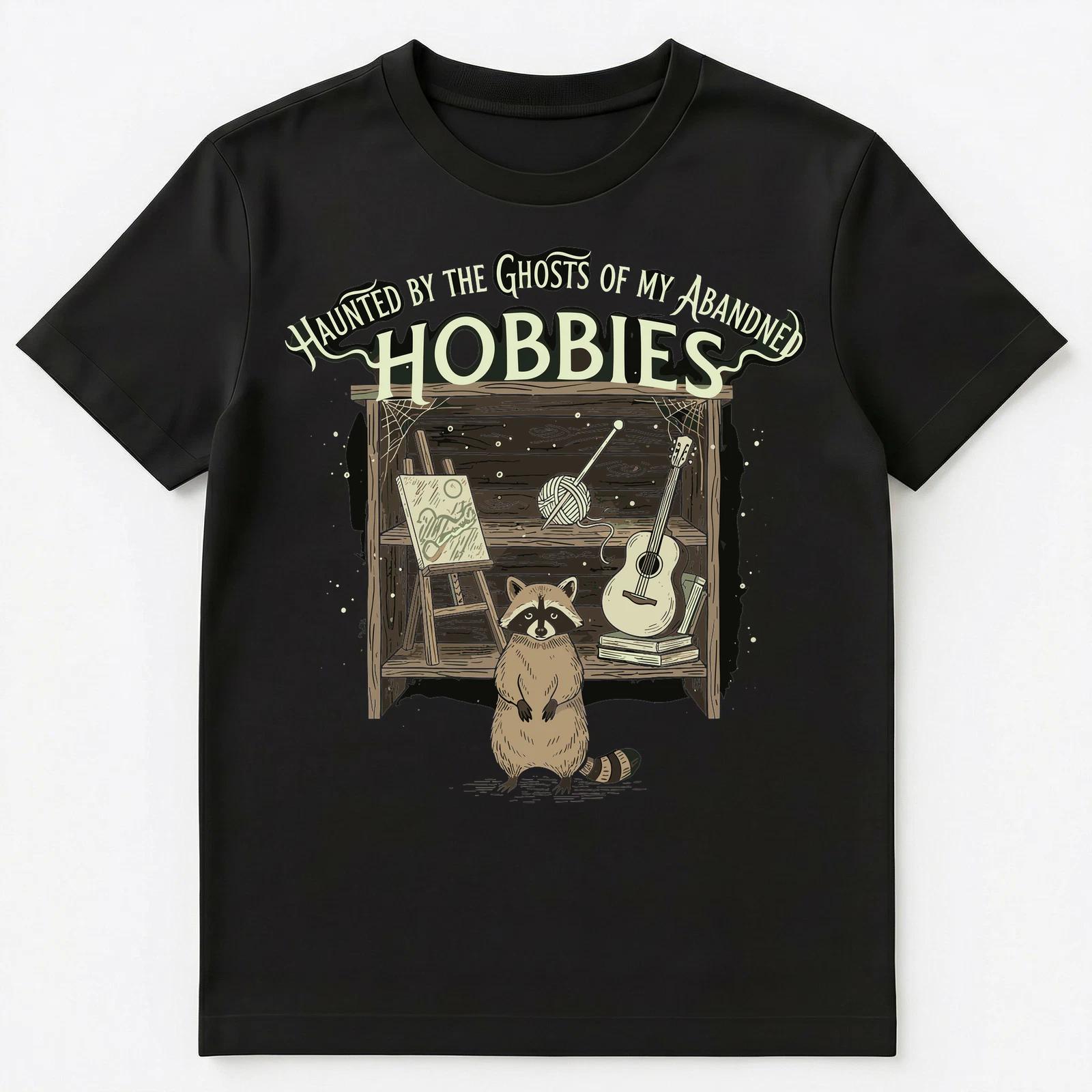 Raccoon Abandoned Hobby Humor Apparel Unisex T-Shirt 4XL