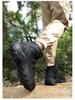Men's Anti-slip Tactical Hiking Boots - Large Sizes 45-47 for Desert and Winter Mountaineering.