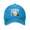 Jujutsu Kaisen Mahito Anime Denim Fabric Cap Casual Baseball Caps Adjustable Hat Summer Unisex Baseball Hats