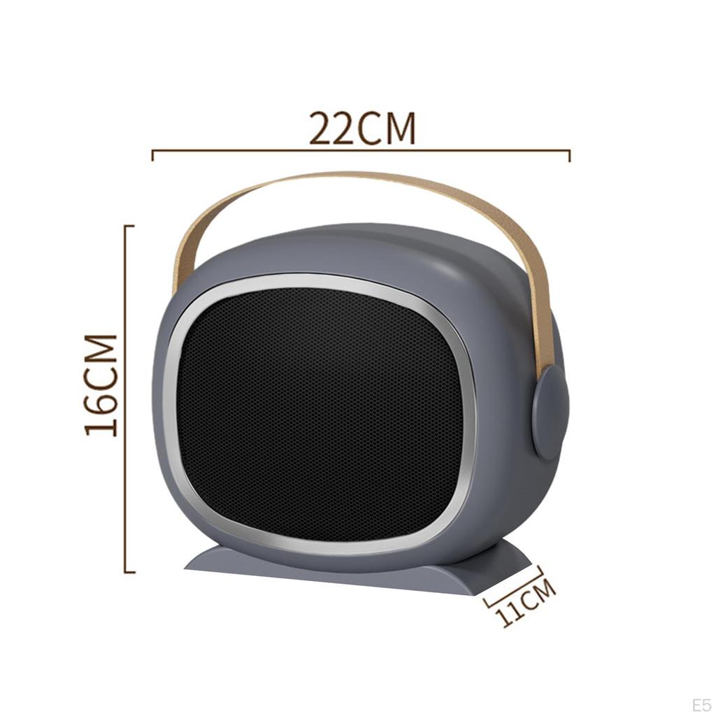 Compact Electric Heater with Features for Home and Office Use