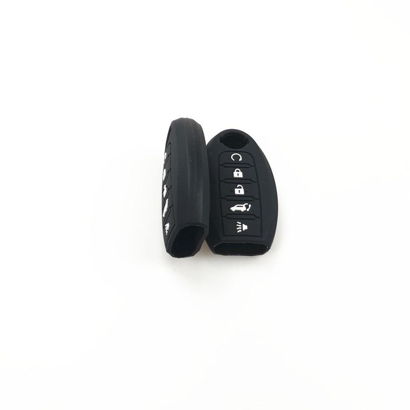 Car Accessories Silicone 5 Buttons Silicone Remote Key Case Cover Fit For Nissan Altima Maxima Pathfinder Oct26 2018