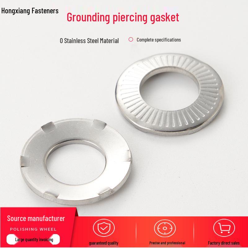 

Ground Piercing Paint Scraper Pad - 304 Stainless Steel SN70093 M3*6*0.5 304 Material (100 pcs)