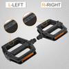 2Pcs Bike Pedal Universal Lightweight Left Right Mountain Road Folding Bicycle Flat Pedal Platform Bike Replacement Accessories