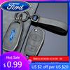 New 2026 Car Sticker High Quality Car Remote Key Case Cover For Ford Figo 2017 Mondeo 5 Ecosport Fiesta Mk8 Everest Ranger Fusio