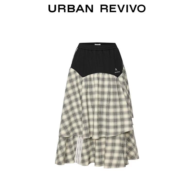 UR2026 Women's Trendy Sporty Plaid Skirt