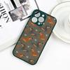 Cute Dachshund Bulldog Phone Case For iPhone 17 Air 16e 15 14 13 12 11 Pro Max Plus Mini SE2020 2022 Cartoons Dog Hard Cover