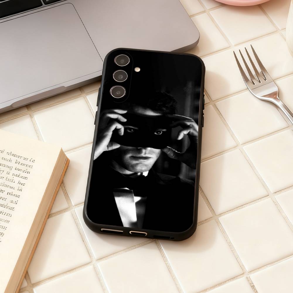 F-Fifty Shades of Grey Jamie Dornan phone Case For Samsung Galaxy A73,A72,A71,A70,A53,A52,A51,Others Soft Black Shell