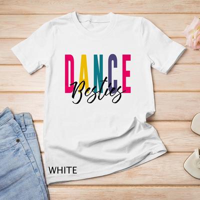 Dance Besties Tänzer Beste Freundin Tap Hip Hop Ballett Premium Unisex T-Shirt