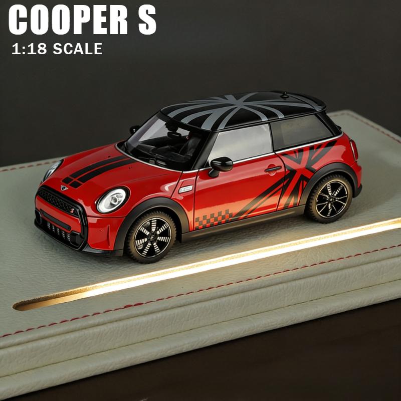 AAZW1 1:18 MINI COOPER S Alloy Simulation Car Model Diecasts & Toy Vehicles Cars Decoration Toys For Children Boy