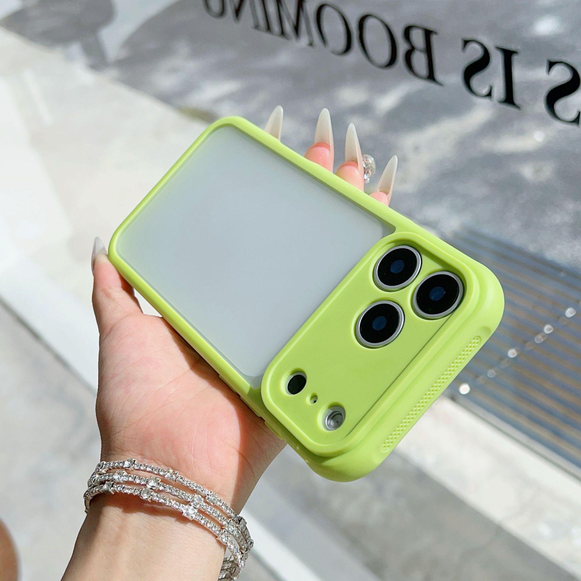 Apple iPhone 14/15/16 Heat Dissipation Skin-Feel Frosted Case with Precise Cutouts iPhone12