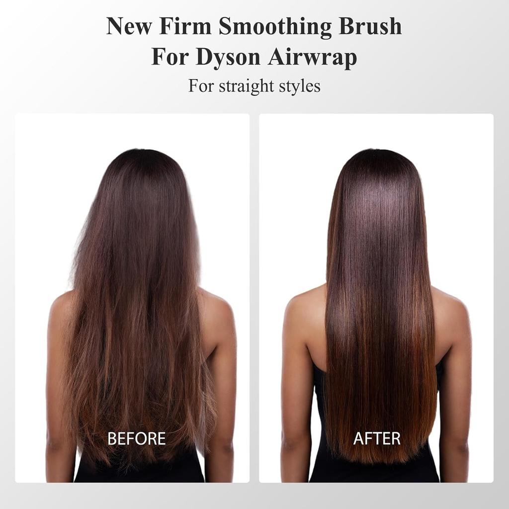Nuevo cepillo alisador firme compatible con los accesorios Dyson Airwrap, para cabello encrespado y para lograr un estilo liso y suave, número de pieza 971892-08.