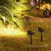 White Light Lawn Lamp Warm Light Landscape Lamp Durable Solar Spotlight  Courtyard