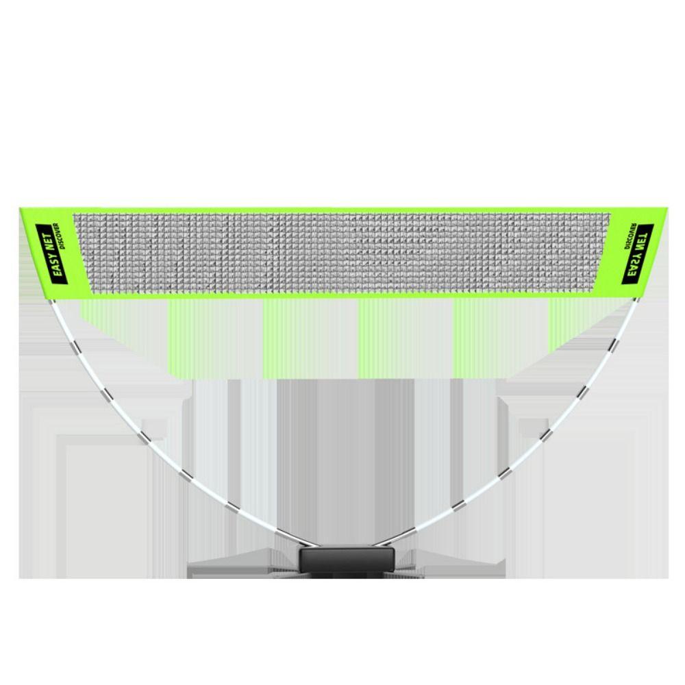 Easy Setup Badminton Net Height Adjustable Badminton Mobile Grid Structure  Outdoor