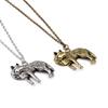 Fahion Vintage Charm The Ice Wolf Pendant Necklace Wolf Jewelry Gifts For Men Women
