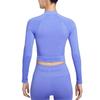 Nike Pro Solid Quick-Dry Long Sleeve Compression Workout Top Women Tops IO4467-570