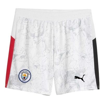 Childrens/Kids 25/26 Manchester City FC Third Shorts