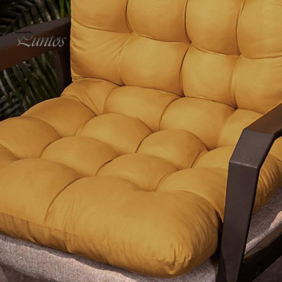 Recliner Cushion Lazy Indoor Chaise Lounger Back Folding Chair Cushion Waterproof Thick Pressure Relief Cushion Seat Pad for Car Seat Living Room