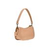 Coach Swinger 20 Solid Color Zipper Closure Leather Underarm Bag Mahjong Bag Tote Bag Shoulder Bag Small Women Bags Light-Brown C2643-B4NA