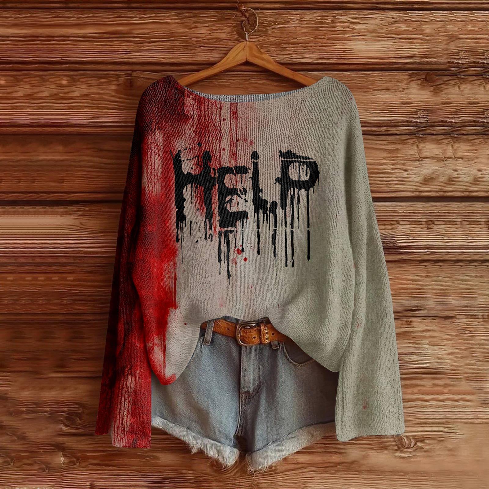 

Женская мода с длинным рукавом, рождественский принт «Снеговик-снежинка», куртка, кардиган L винный