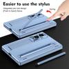 For Samsung Galaxy Z Fold 8 Fold 8 Wide Phone Case with Hidden Stand, Integrated Pen Slot, with High-definition Film