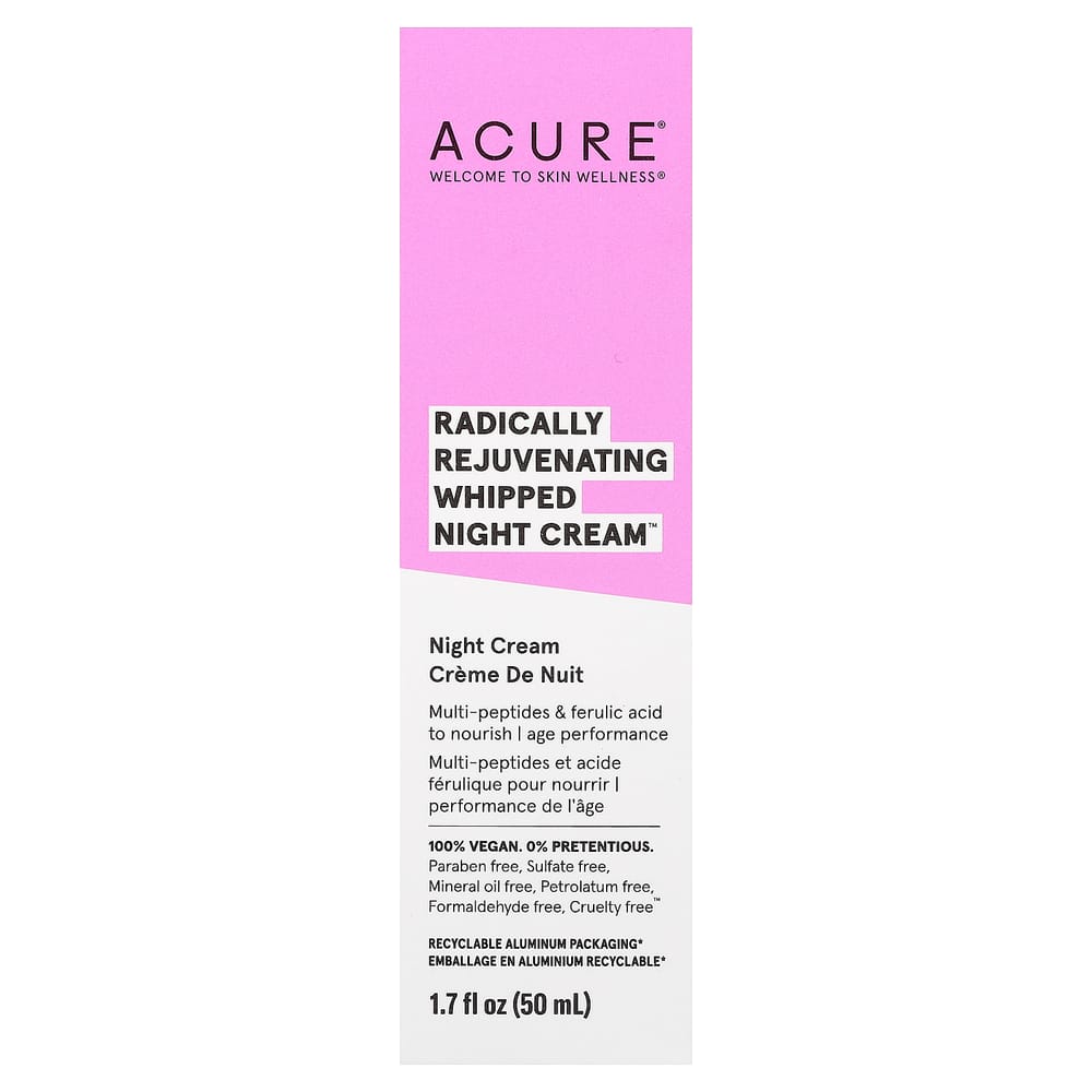 Acure Radically Rejuvenating Whipped Night Cream 50ml (1.7 Fl Oz)