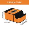 Center Console Leather Organizer Tray Car Armrest Extra Storage Box Tissue Holder Car Storage Box Car Seat Organizer