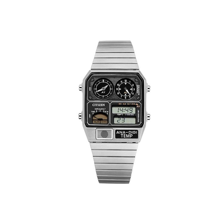 

CITIZEN Co branded Collection Quartz Movement Stainless Steel Strap Watch Unisex Gray Dial JG2101-78E JG2101-78E