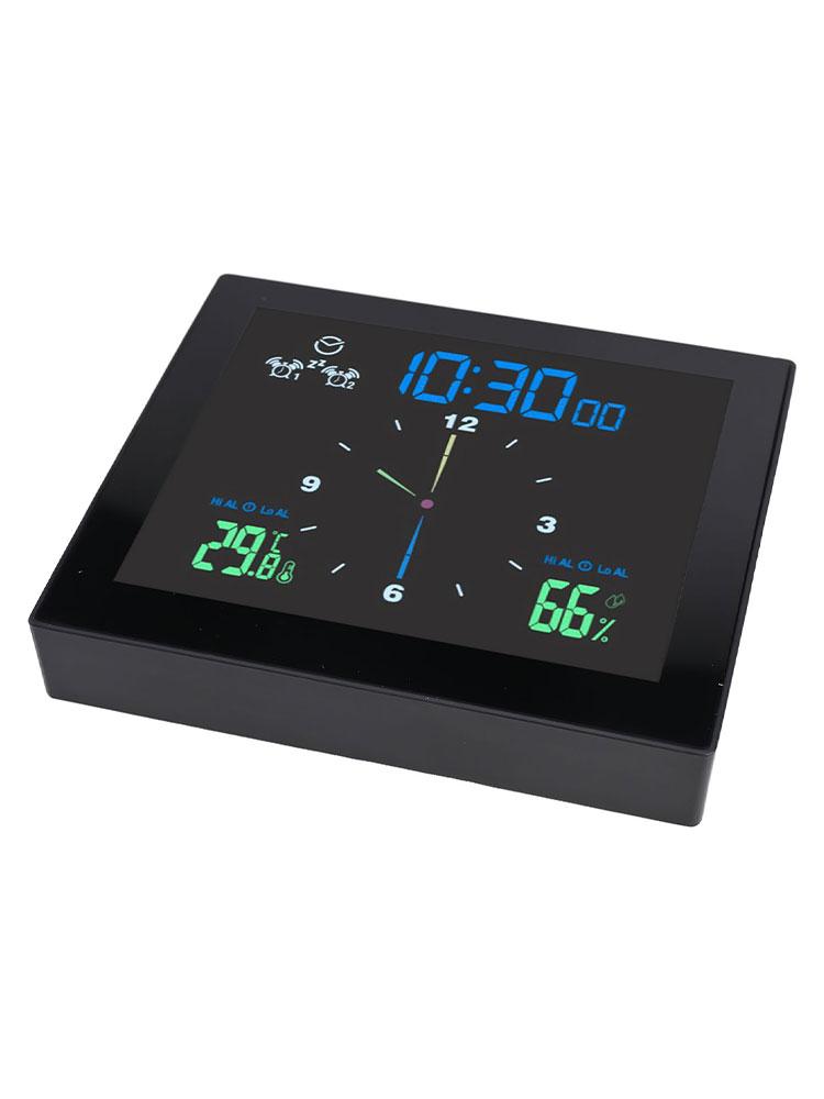 Bathroom Clock Silent Electronic Wall Clock Chronometer With Suction Cup Two Sets Of Alarm Clocks For Bathroom