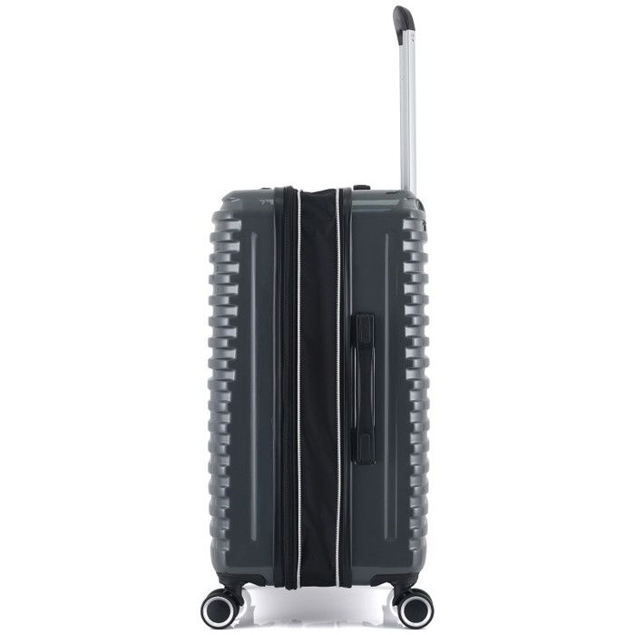Valise Cabine Extensible Rigide Trolley Polycarbonate - LYS Paris 322 - 328 &amp; 322 Gris foncé