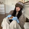 Casual Jacquard Women Beanie Cap Warm Thermal Fisherman Hat Knitted Hat Women