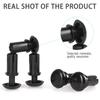 Nylon Rivet Pressing Button Plastic R Type PC Plate Plastic Female Nylon Rivets Black White R20 R26 R30 R35 R40 R50 R60