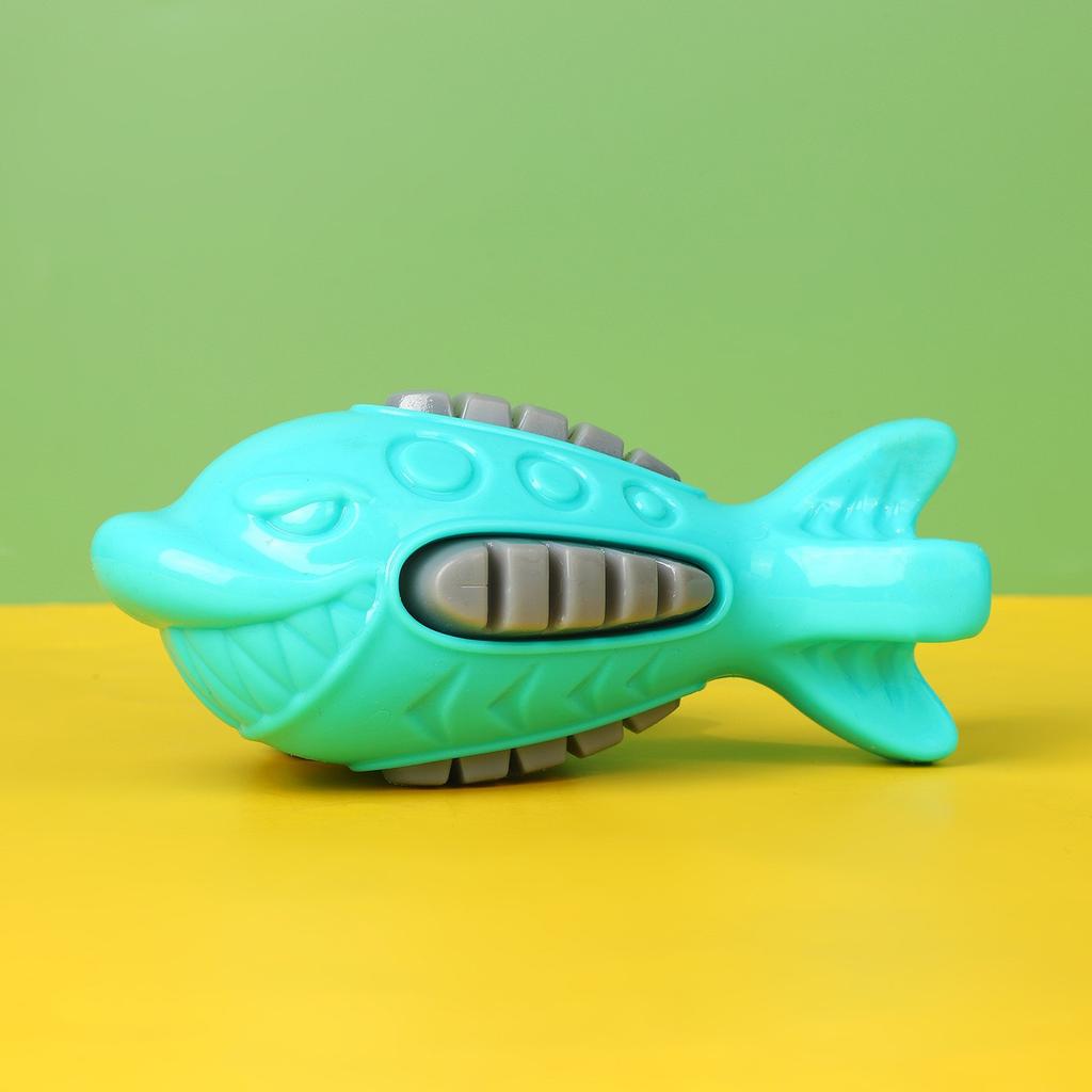 Pet Dog Dog Toy Boredom Relief Artifact TPR Shark Floating Sound Alone Products Consume Physical Strength Pet Products