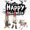 Male Skeleton Halloween Female Dog Toys Doll Resin Decorative Ornaments Tabletop
