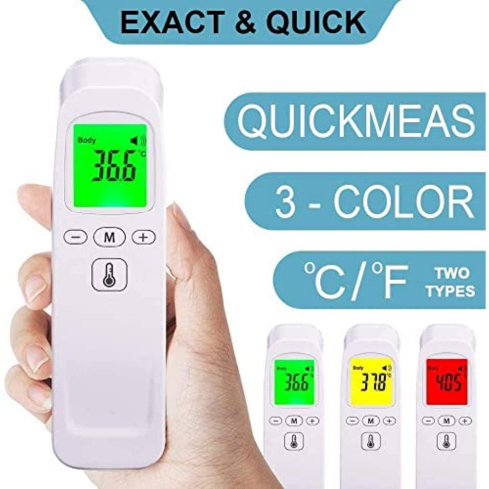 Non Contact Digital Infrared Thermometer, Fast Thermometer, Used For Health And Safety Measurement Of Front Body Temperature
