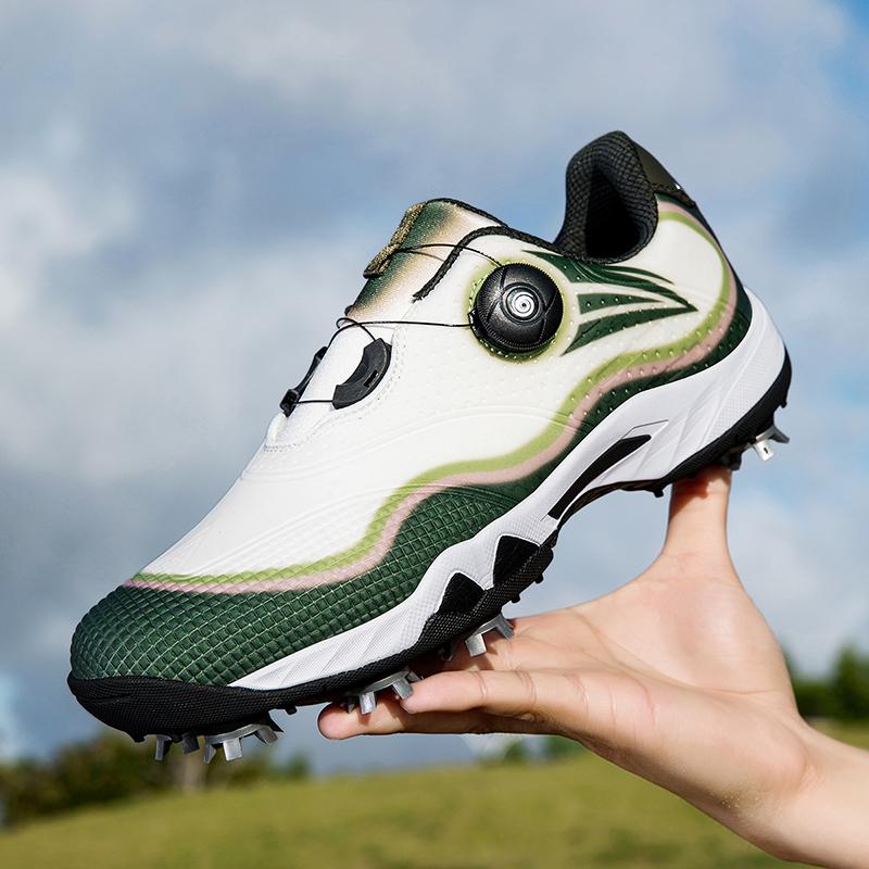 New Men Golf Shoes Lightweight Male Golfers Sneakers Comfortable Cushioning Shoes for Golfing