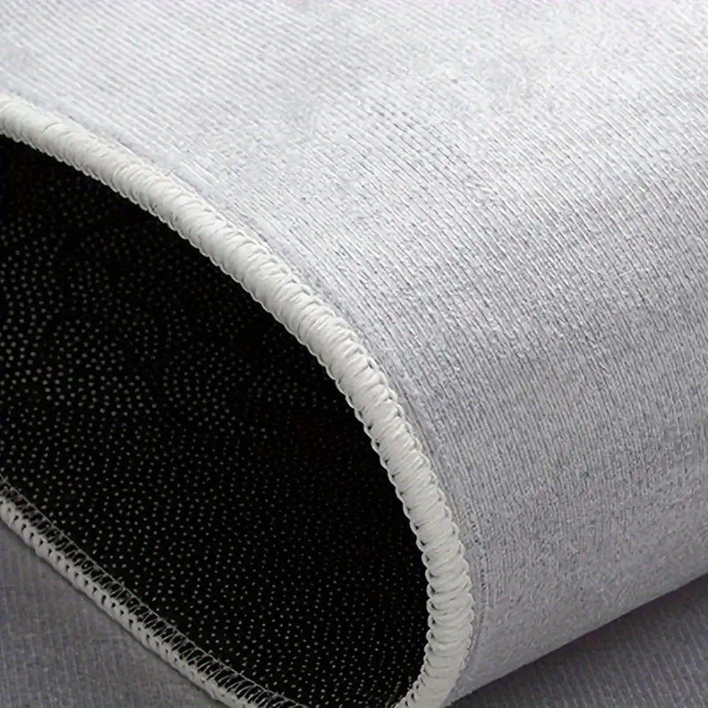 1pc Soccer Goal Round Chair mat Area Rug - Non-Slip, Floor Mat for Office, Bedroom, home decor Christmas Gift p0811225