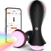 Tap and Light Anal Anal App 9 Vibration Masturbation Anal Anal USB Adult Unisex [App Version! Function] Vibrator, Plug, Electric, Control, Modes, Toy,