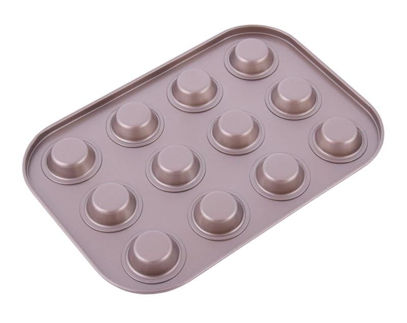 Forma Blacha Do Pieczenia Mini Muffinów 12 Cup Nieprzywierająca