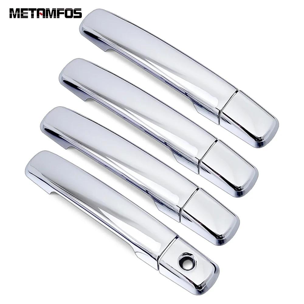 Side Door Handle Cover Trim For Nissan Qashqai 2007-2010 2011 2012 2013 Chrome Protection Cap Exterior Accessories Car Styling
