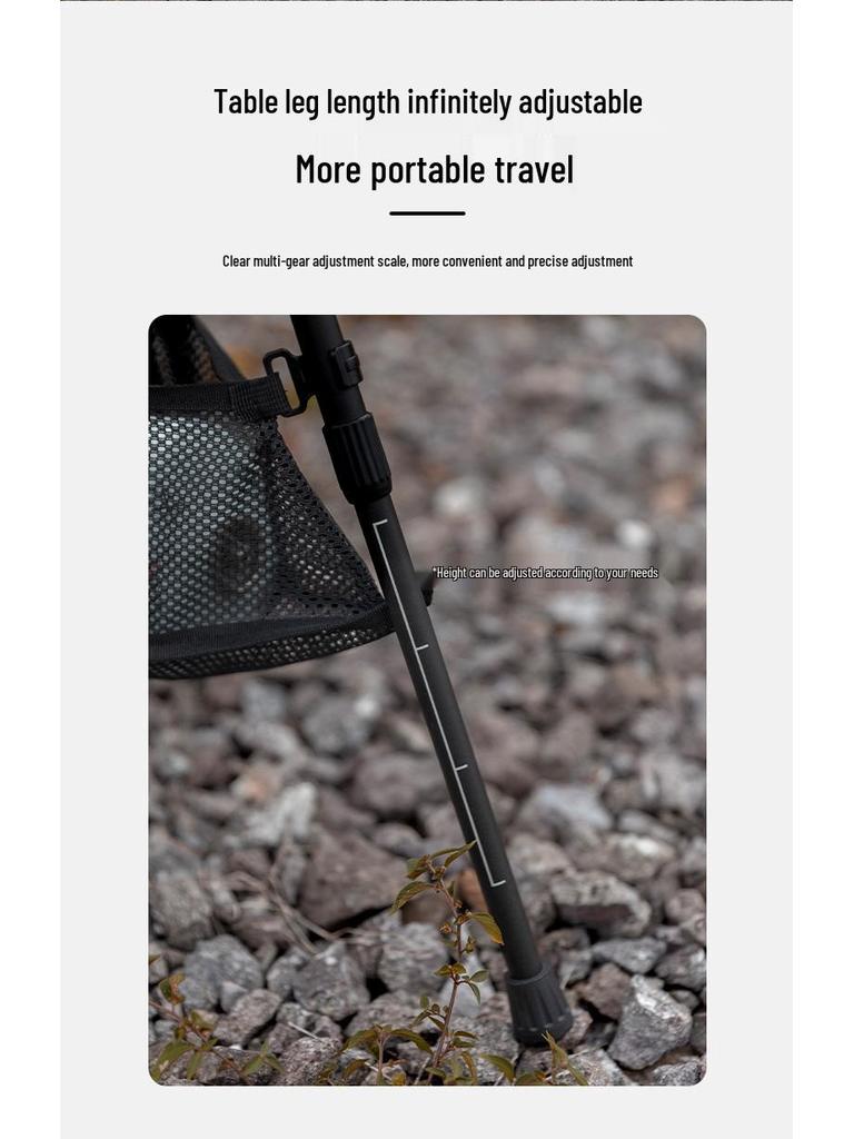 Compact Aluminum Folding Round Dining Table for Home, Small Spaces, and Outdoor Use