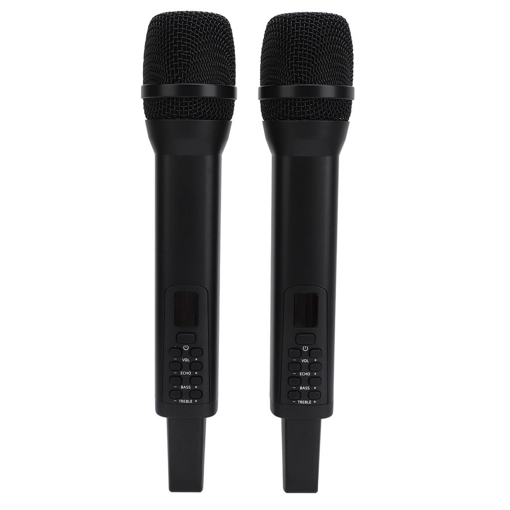 Bluetooth Microphone Professional Stage Performance Karaoke Mic Rechargeable High Low Dynamic Vocal