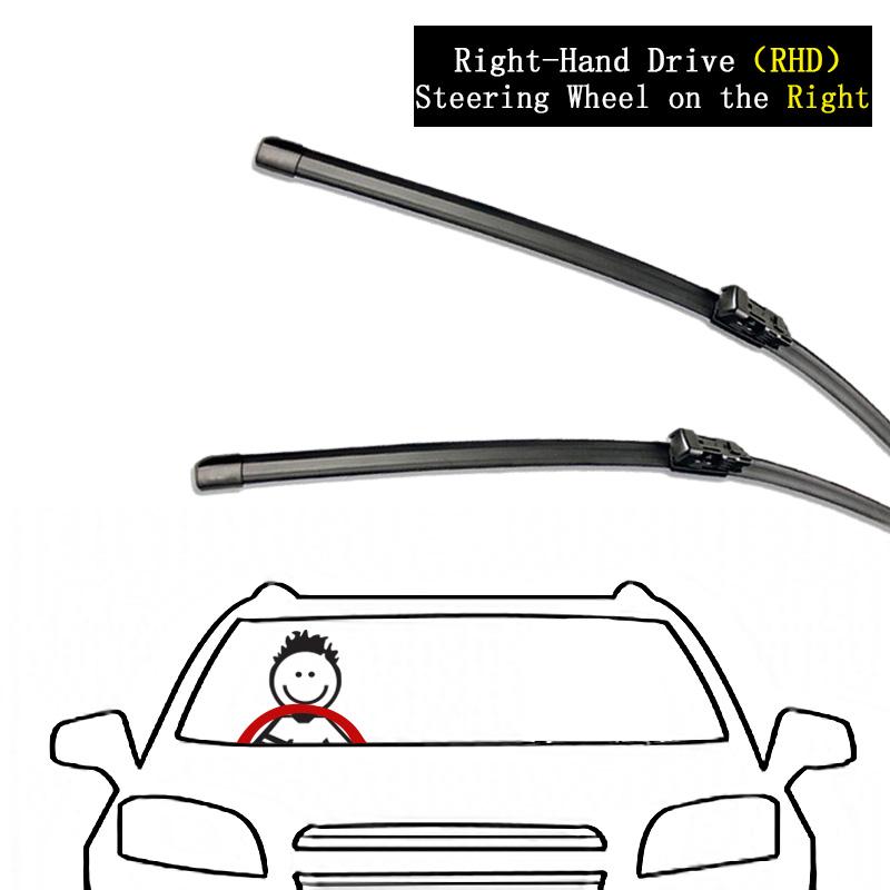 

Для Ford Mustang Mach E 2022 2023 щетки переднего дворника резак для лобового стекла щетки для чистки ветрового стекла автомобиля RHD