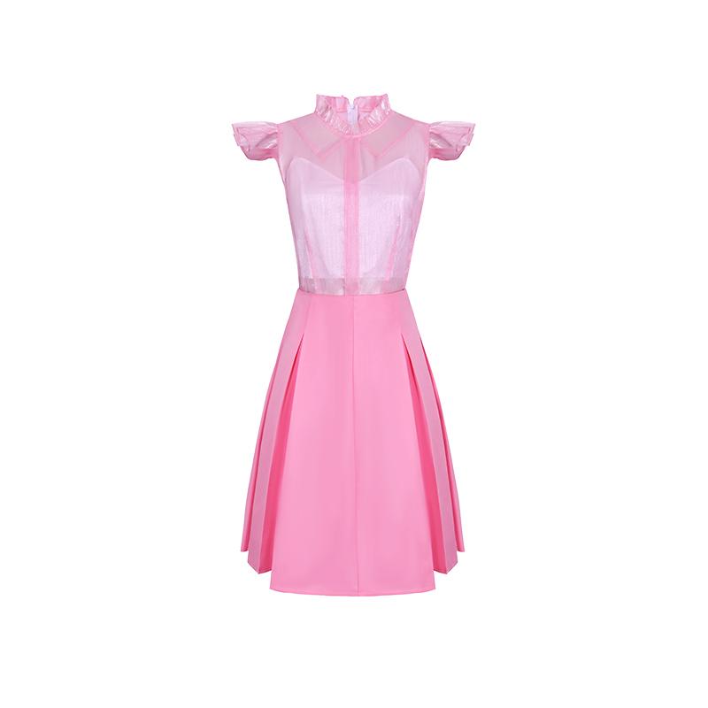 

Movie Wicked Cosplay Witches Costumes Glinda Elphaba Gotic Clothes Movie Party Role-playing Pink Suit Black Dress Robe Hat 3XL чёрный