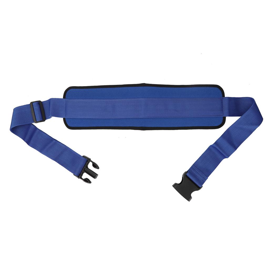 Wheelchair Seatbelt Lightweight Safe Protection Widen Design Blue Chair Restraints Straps for Hospitals Nursing Homes