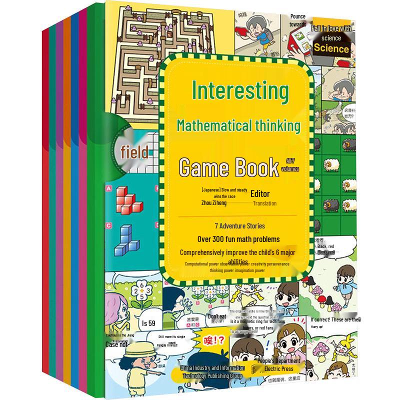 Fun Math Thinking Game Book