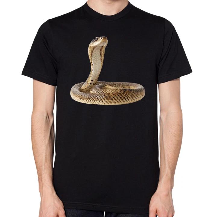 Cobra T-Shirt Men Women Unisex Top Venomous Snake S