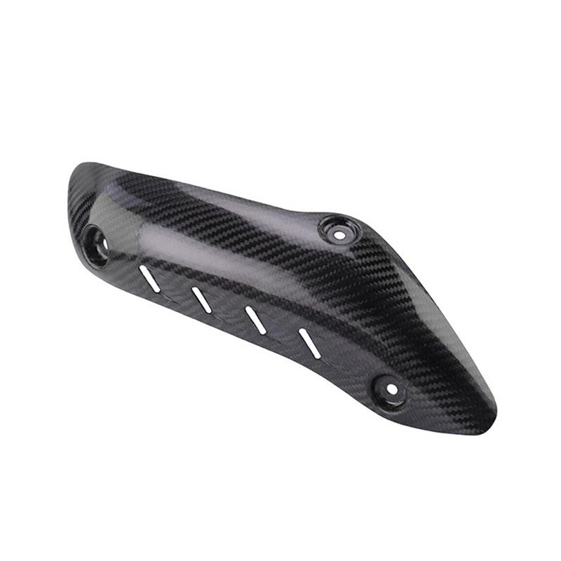 Carbon Fiber Anti-Scald Cap Heat Shield Guard Proof For DUCATI Monster 821 1200S R carbon fiber pattern